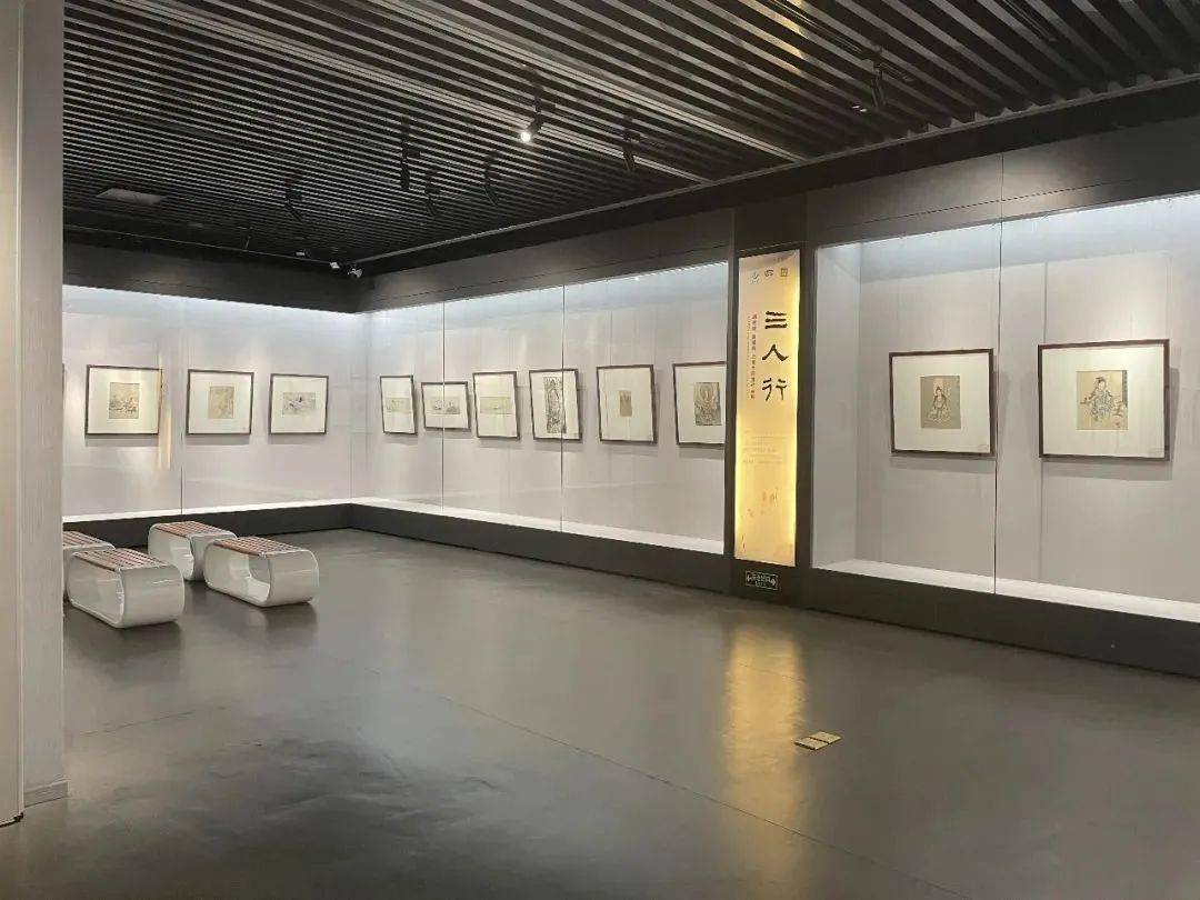 展訊丨三人行胡進曦莫曉衛餘博中國畫作品展在蘭溪市博物館開展