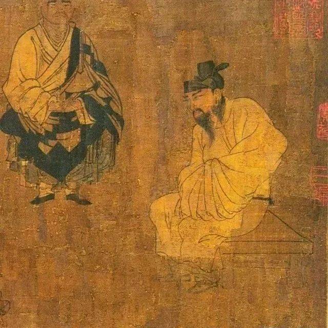 唐 阎立本《萧翼赚兰亭序》鉴赏_书画