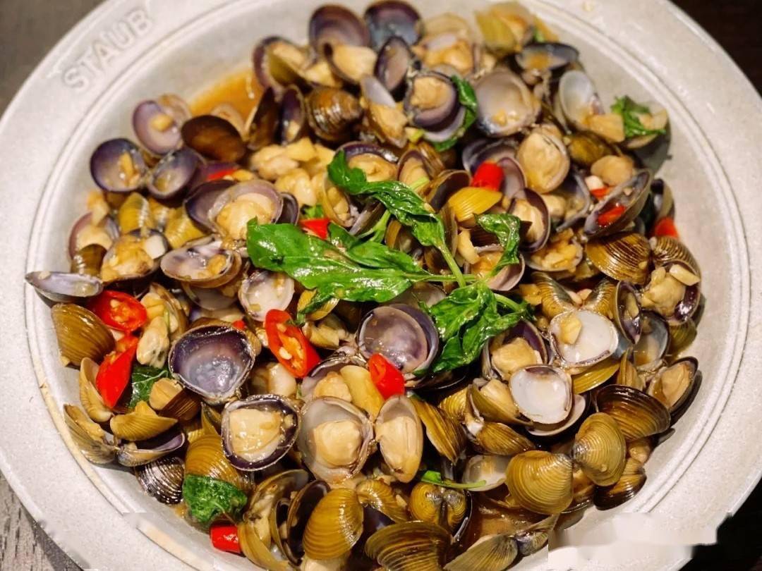 超好吃的家常菜潮汕小吃菜头丸茄子烧豆角金不换炒黄沙蚬