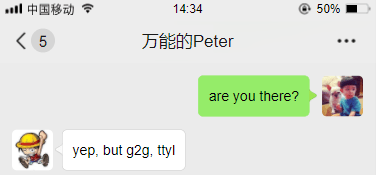 老外发你ciao是什么意思理解成次奥的都去面壁