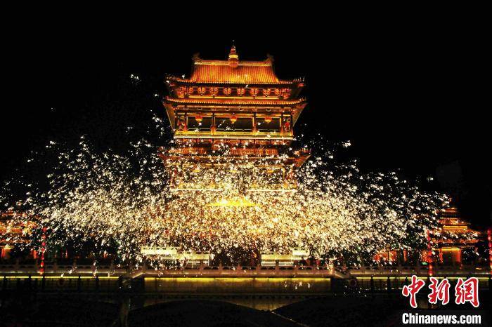 夜景|山东台儿庄古城璀璨夜景醉游人