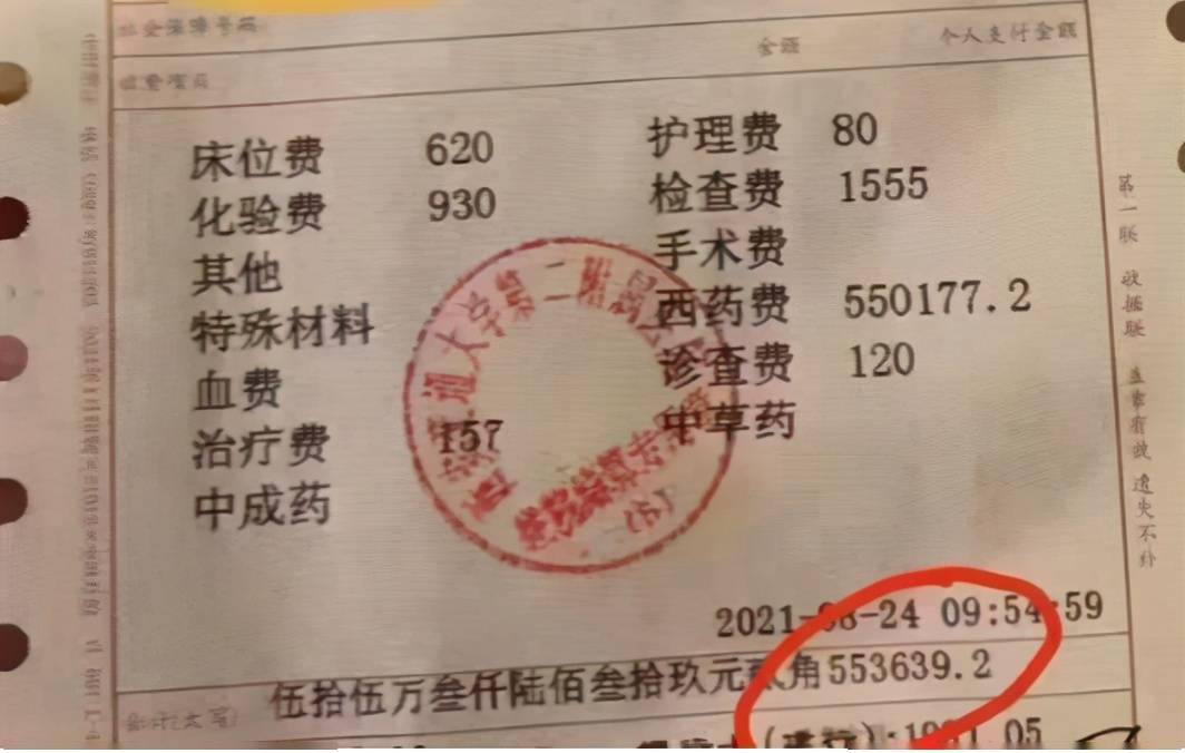 用药|4天花了55万药费，患儿家长：用药是我同意的，医院没多收一分钱