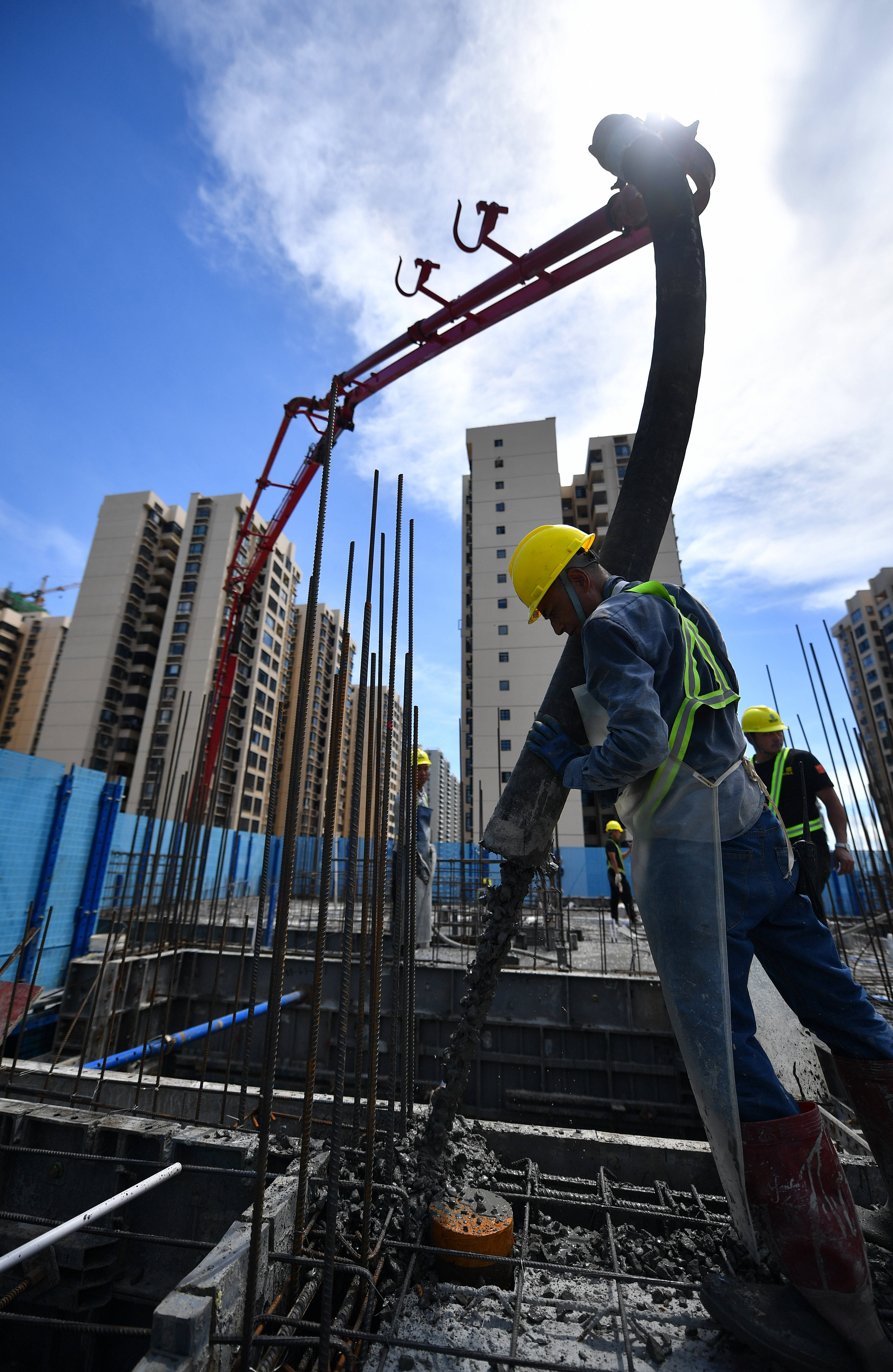 建筑工人照片真实照片图片