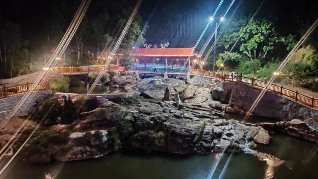 普宁船埔大福后径村夜景竟然这么美南阳山区又一网红景点