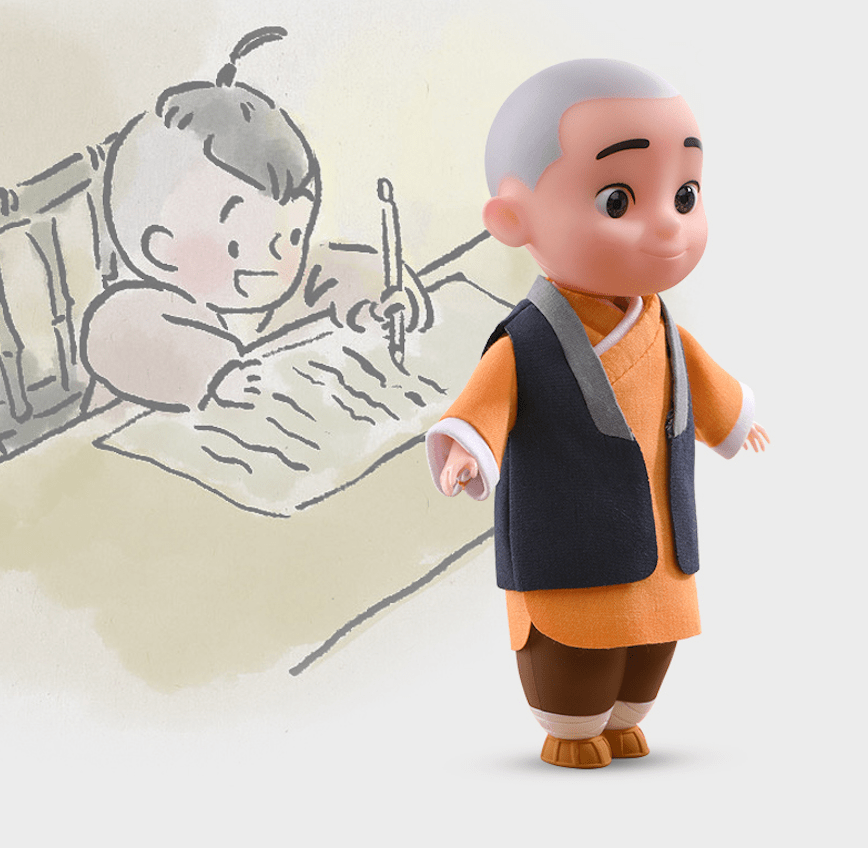 国漫ip智能手办治愈不开心