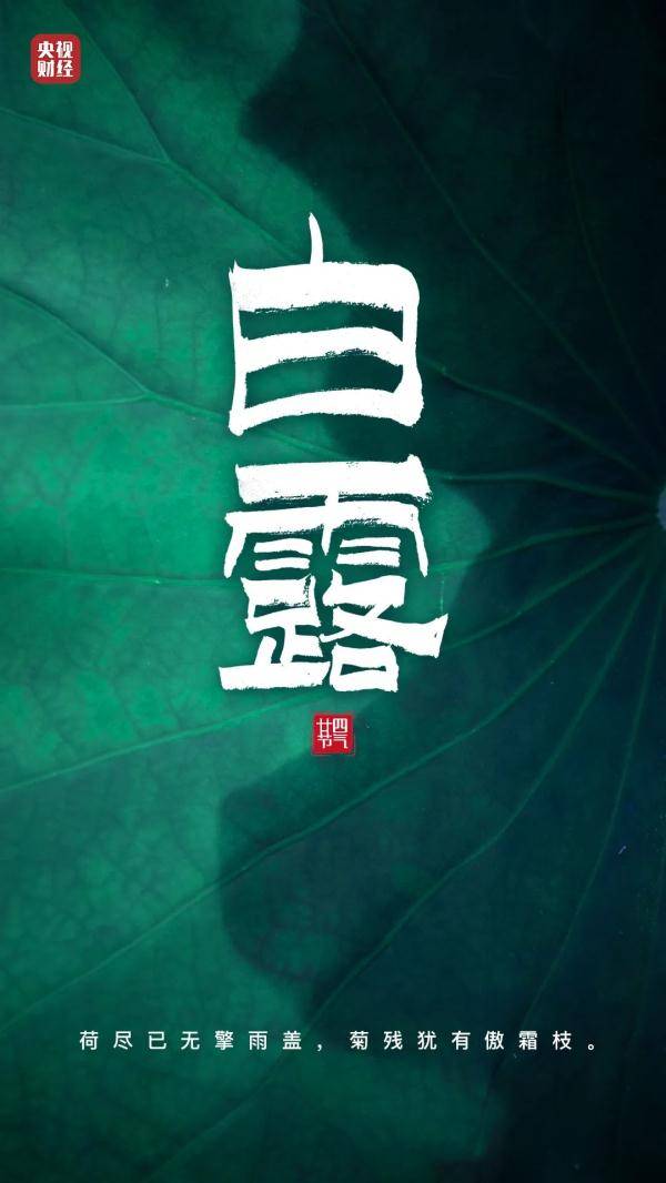 节气|凉爽的秋，今天来了！