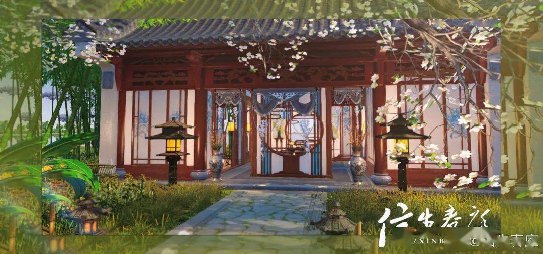 天刀端游家园设计大赛优秀作品展示!听说好多少侠都喜欢住在月亮上?