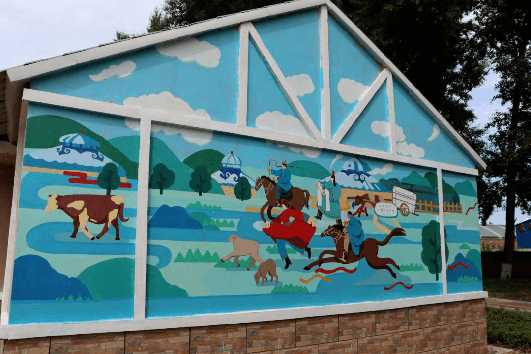 关于阿尔山乡村墙绘艺术大赛获奖作品名单的公示