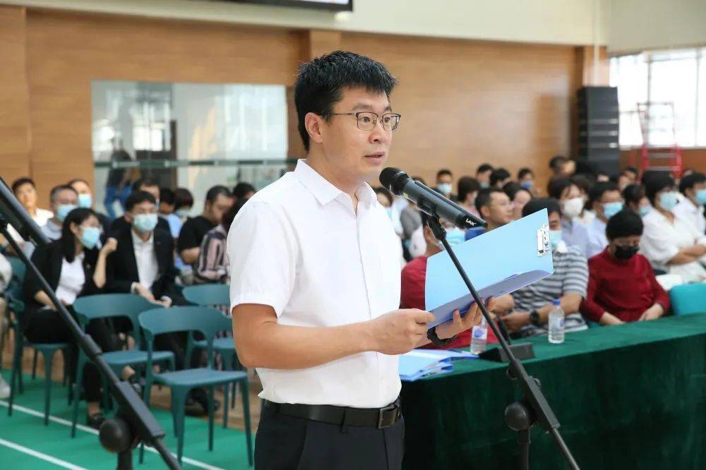 风华正茂扬帆起航东北师大附中举行2021级高一年级开学典礼