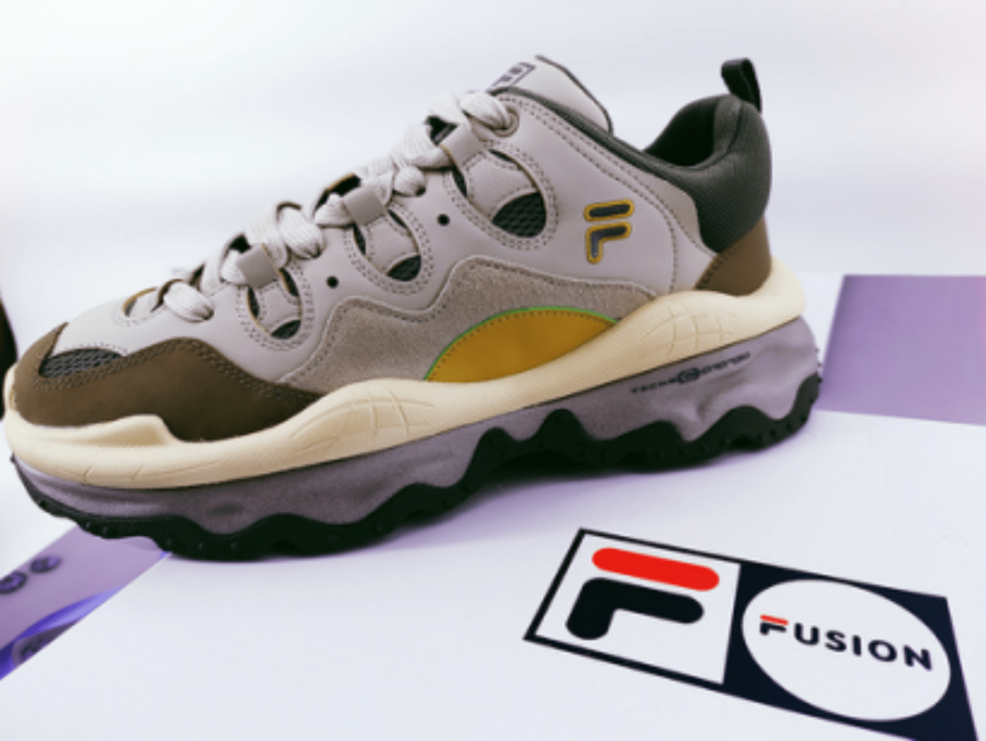 越野|火山喷发般的激情 FILA FUSION全新QD96熔岩鞋图赏