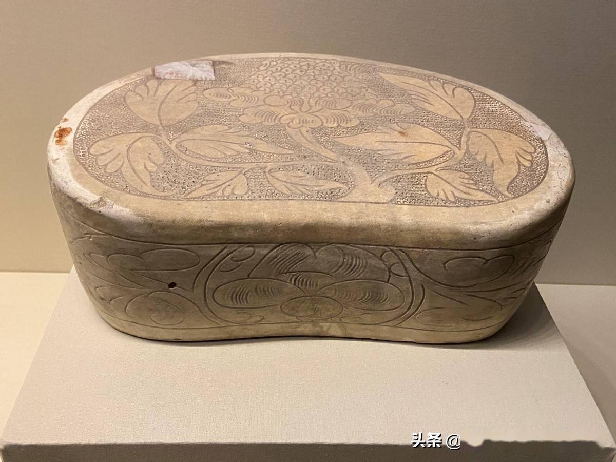 国博:同为珍珠地瓷枕,河津窑的特点很突出