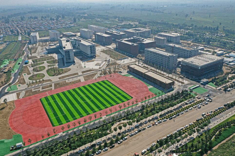 张家口学院新校区正式启用!