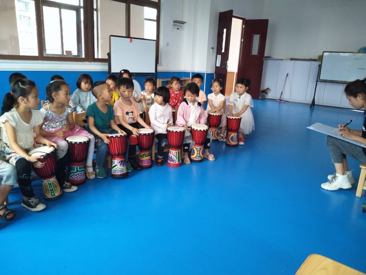 因为|从70人到217人，这个易搬点幼儿园马上“两岁”啦