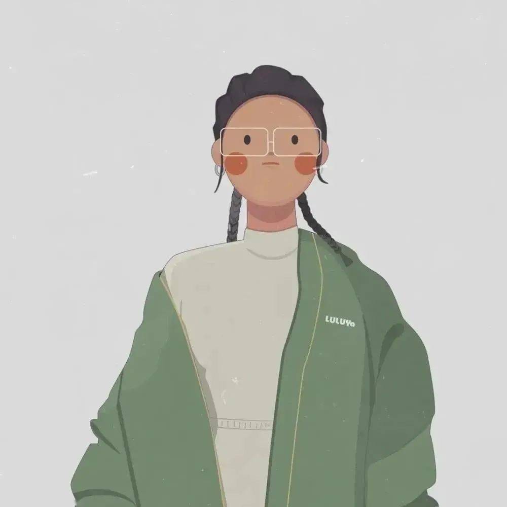 女生头像丨插画复古动漫