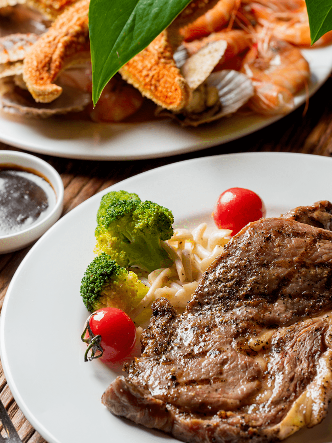 家庭聚餐66元位儿童29元牛排披萨自助餐无限吃无任何额外费用