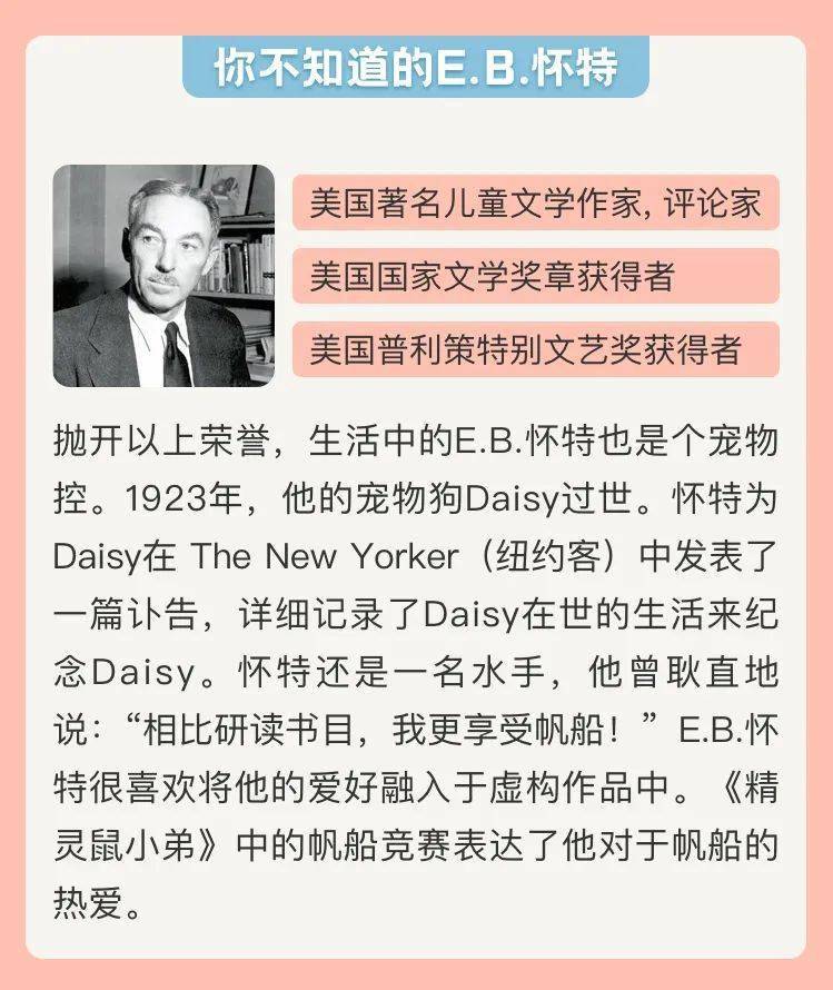 两个月沉浸式阅读打卡3部儿童文学经典eb怀特三部曲阅读营招募中