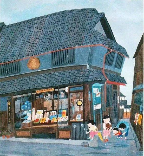 插画| 梦里寻它,故乡的原风景.