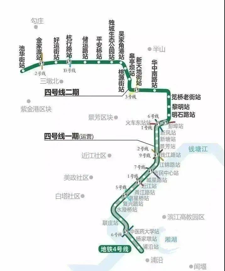 最新杭州地铁9号线北段拟国庆节前开通2021年底杭州预计开通4条地铁