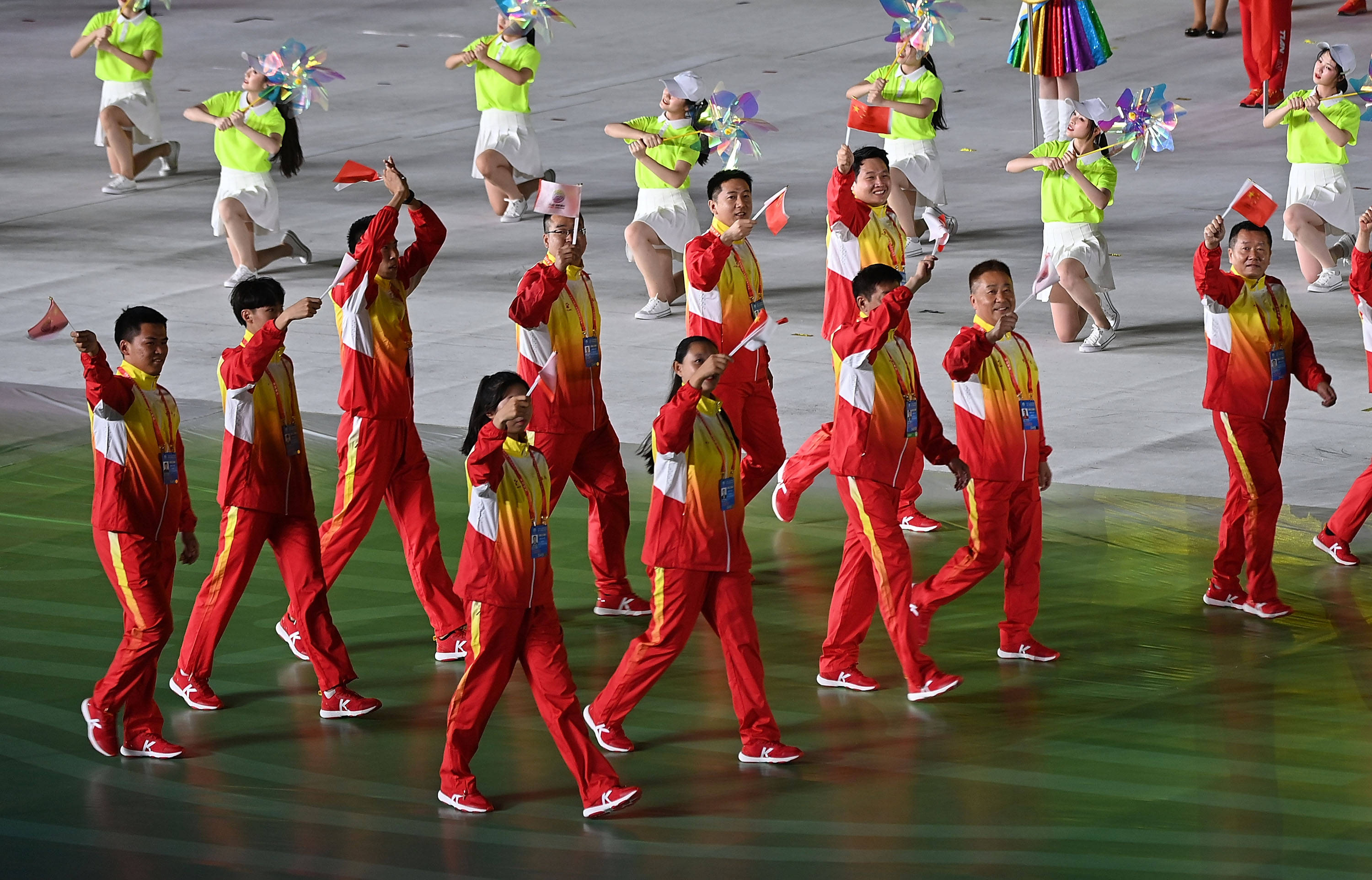 第十四届全运会开幕式在西安举行