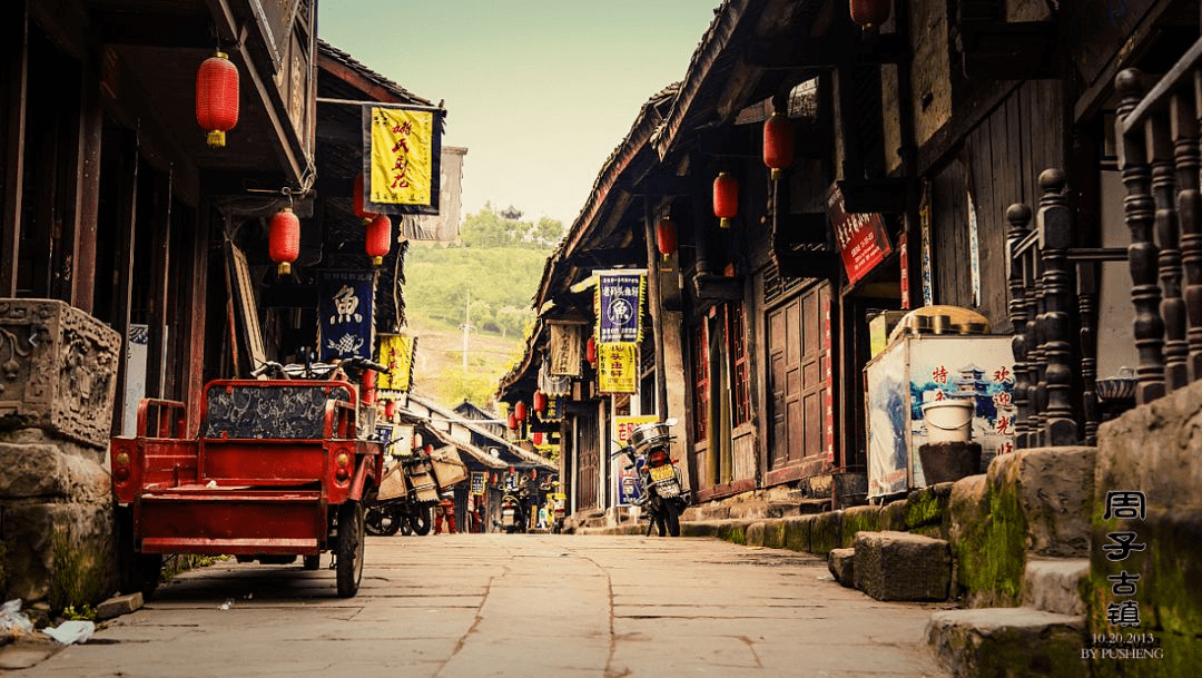 川东嘉陵江畔的小众古镇寻找最后的集市码头不收门票