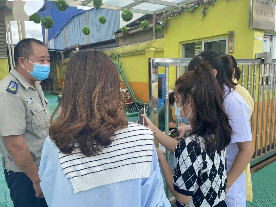 进行|疫情尤在 防控勿断 | 江南街道中心幼儿园常态化开展校园疫情防控