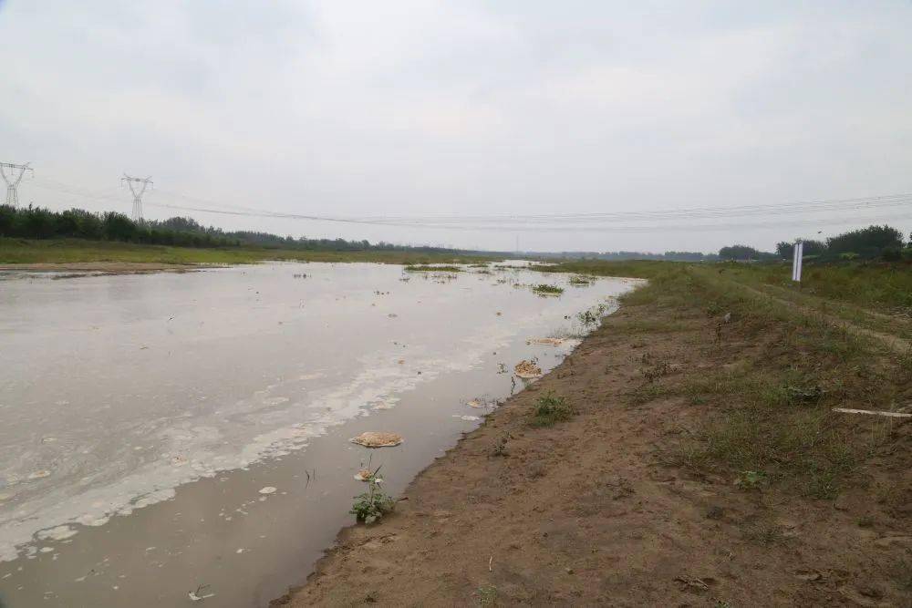 这是9月14日拍摄的永定河廊坊段河道(廊坊市水利局供图)