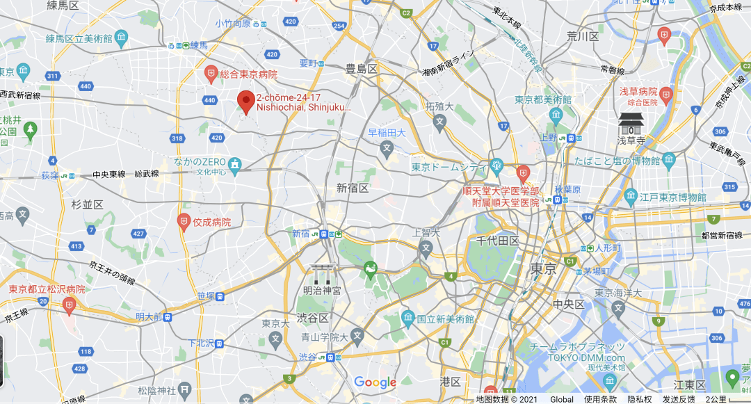 直达新宿站六本木站东京塔东京都经典站位小旅馆