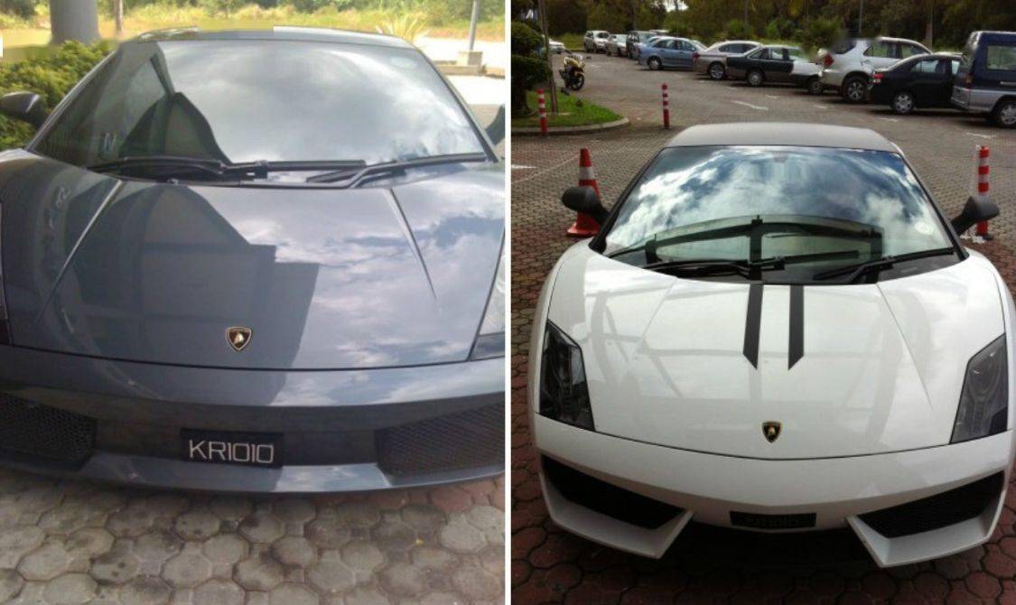 吴尊开奔驰g63打疫苗车牌号有讲究别墅停限量版兰博基尼