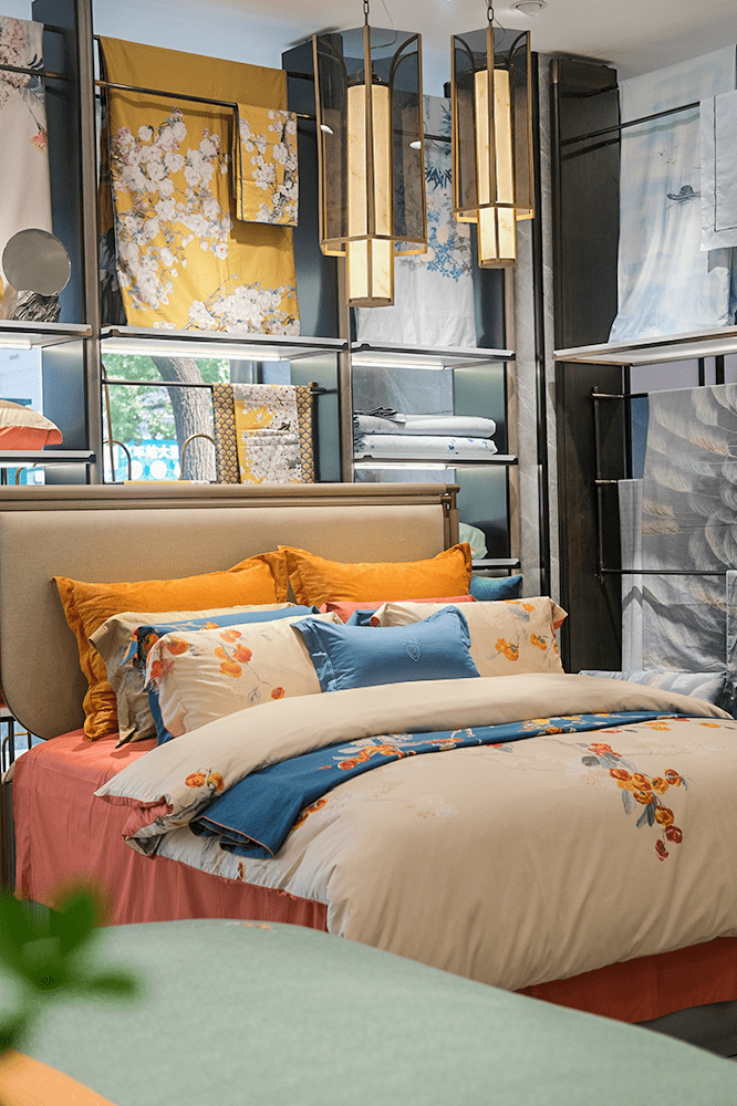 梦洁旗舰店高端升级千平大店打造家居艺术空间