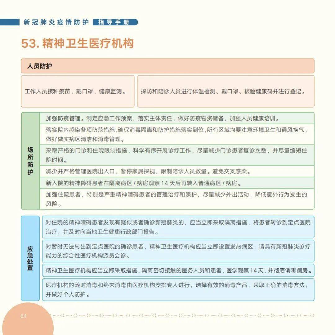 国家|收藏！最新版《新冠肺炎疫情防护指导手册》来啦
