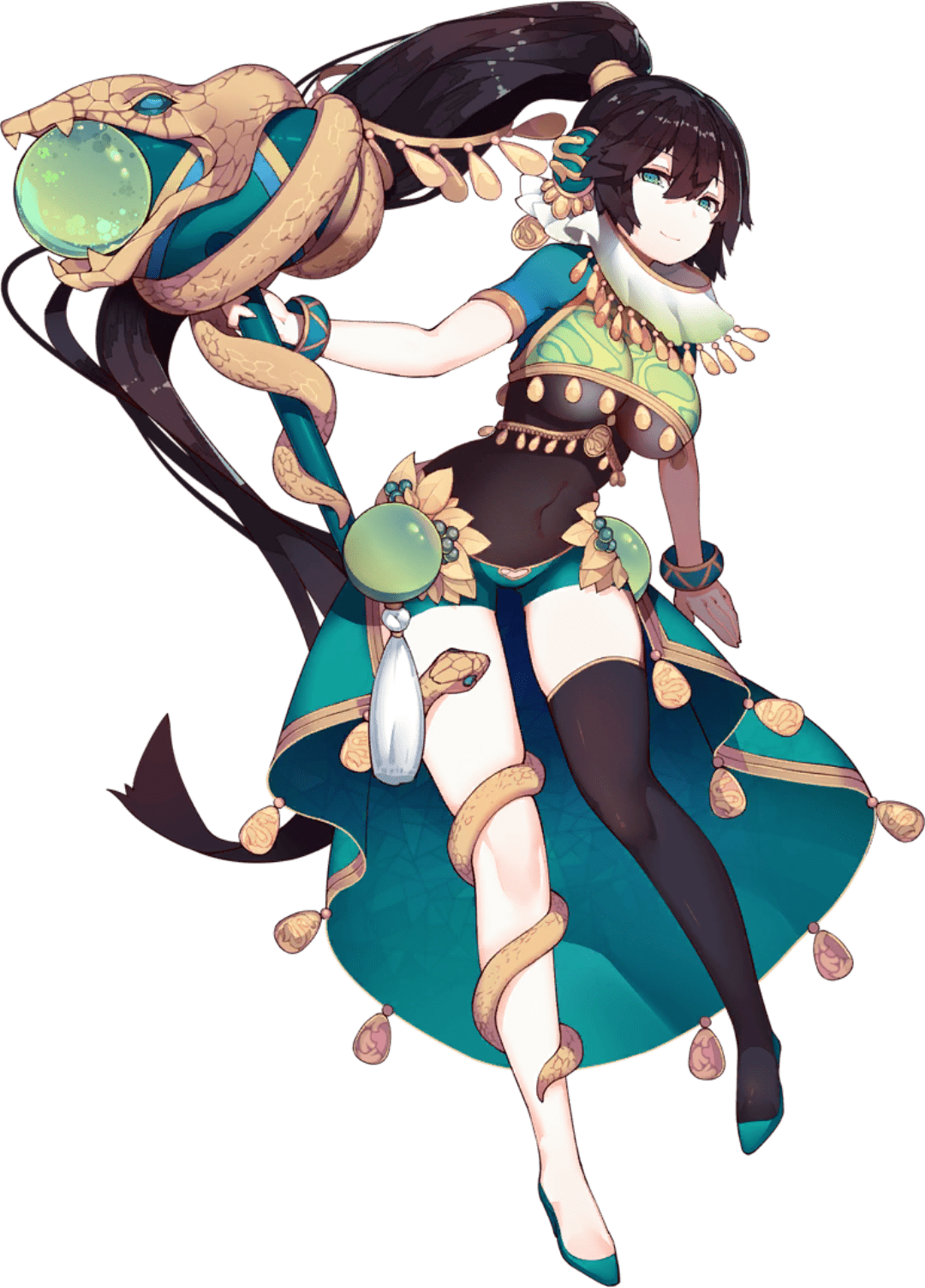 立绘素材高品质最终王冠x新世界游戏原画全身立绘美汁汁