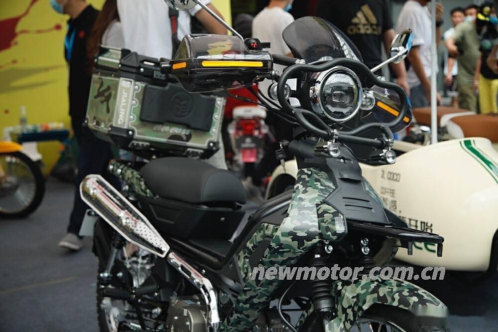 全新高性能发动机嘉陵coco赛道版亮相摩博会