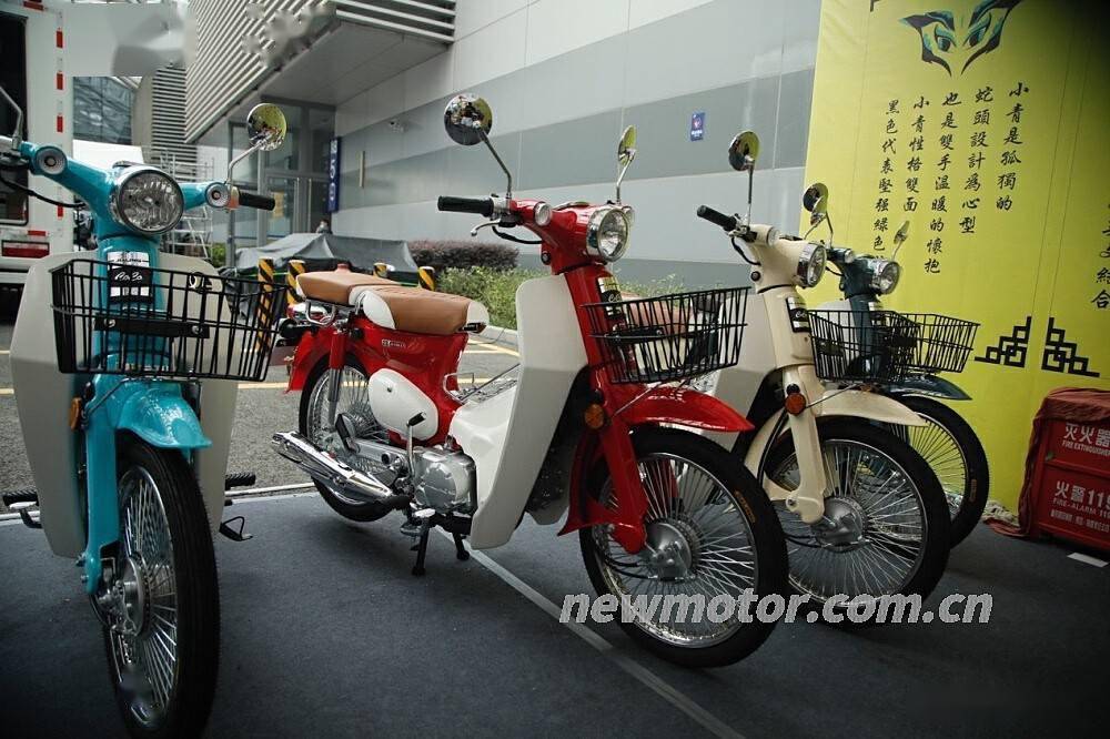 全新高性能发动机嘉陵coco赛道版亮相摩博会