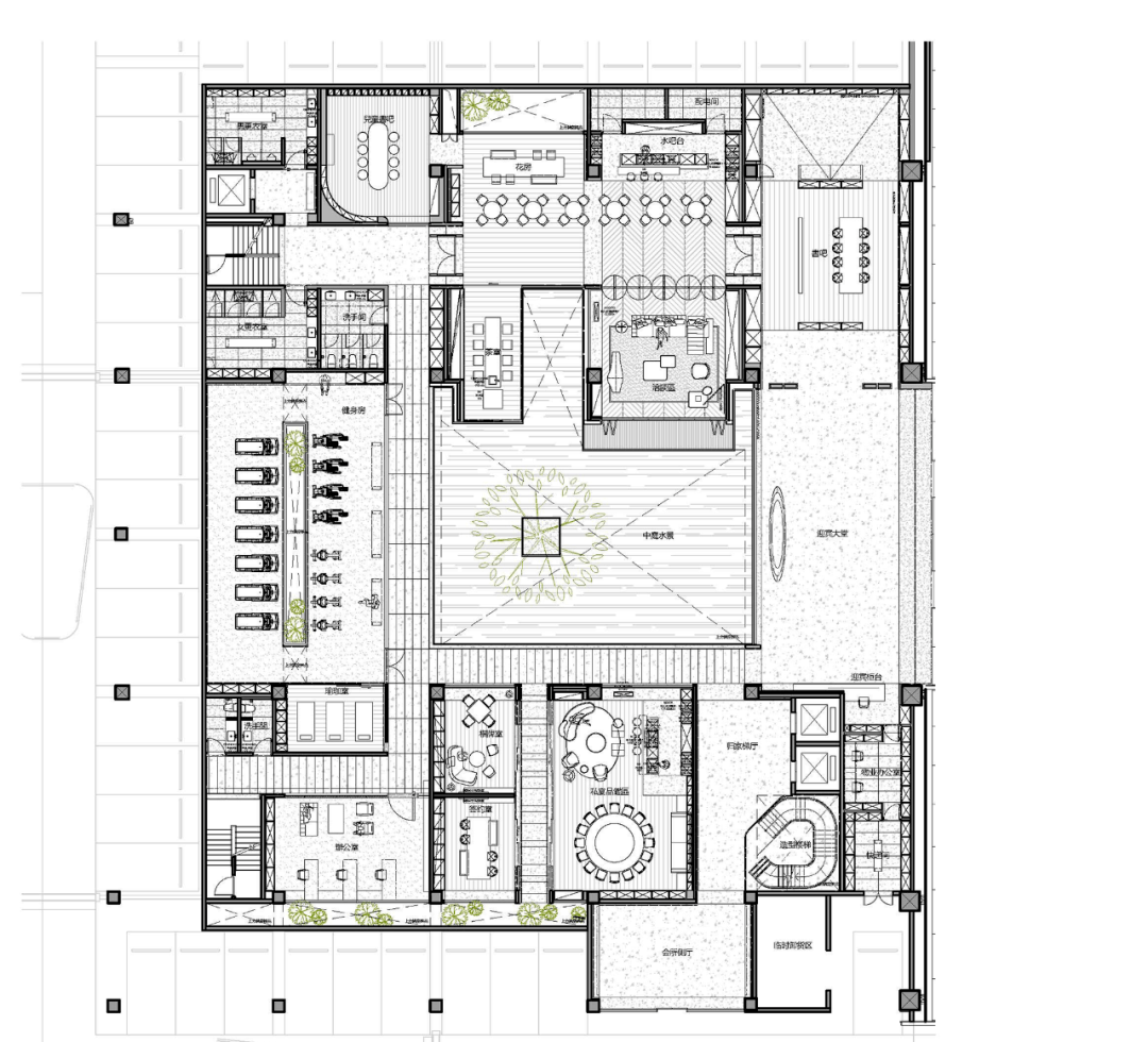平面图项目名称|广州中海·荔府项目地点|中国 广州设计总监|唐忠 