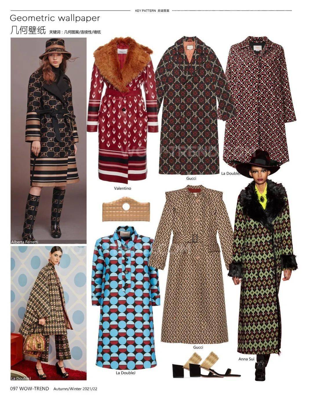 关键|22秋冬大衣设计关键趋势 ！（细节/图案/面料/廓形趋势合集）