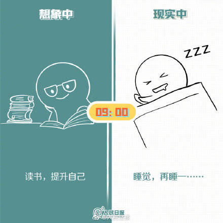 样子|过于真实！放假的我