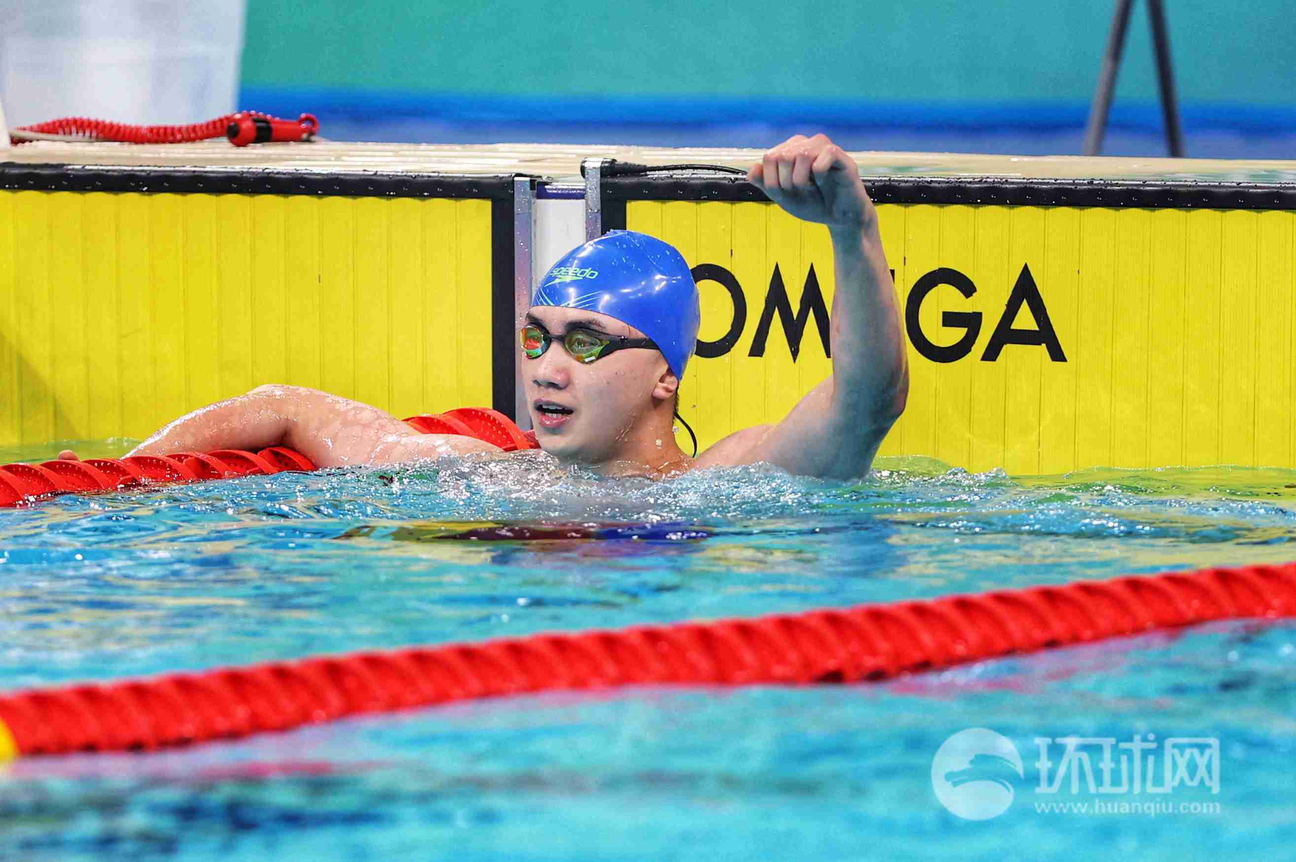 第十四届全运会男子200米蝶泳决赛,广东选手陈俊儿以
