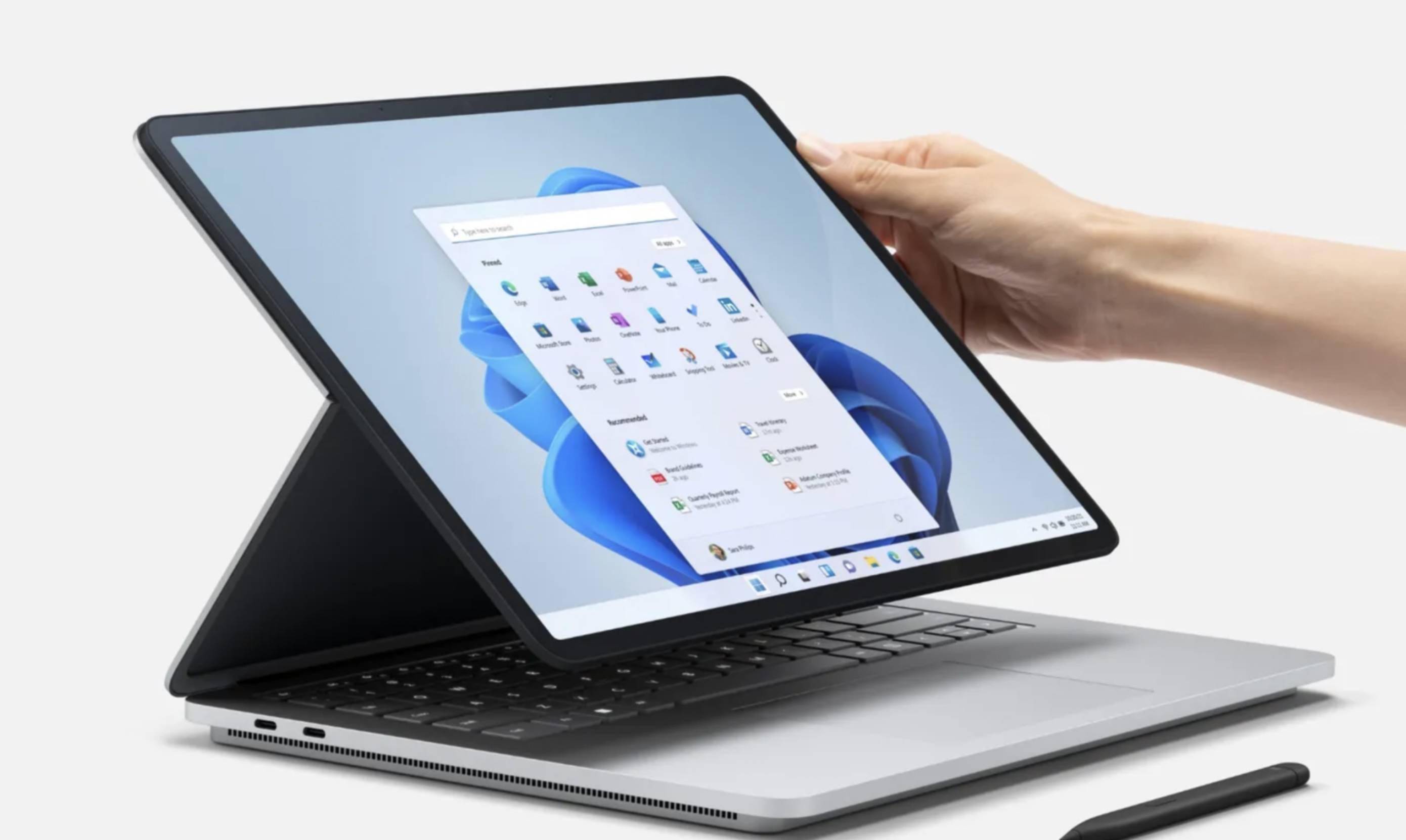 微软发布全新surface全新设计120hz刷新率