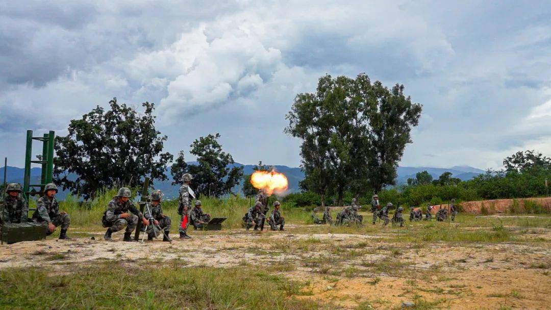 滇西高原迫击炮火力出击