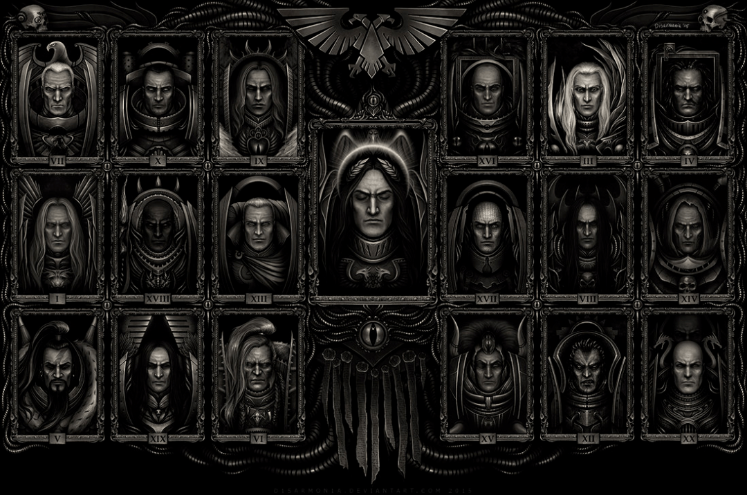 这是战锤30k故事的开端,人类似乎远远望见了未来的一缕曙光.