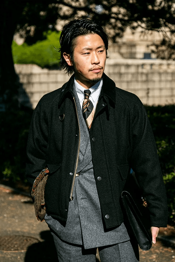 日本街头的浴血黑帮完美诠释西装暴徒教40岁男人如何穿西服