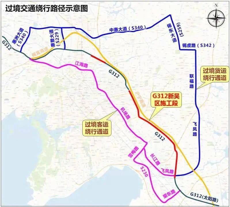 312国道全程自驾线路图图片