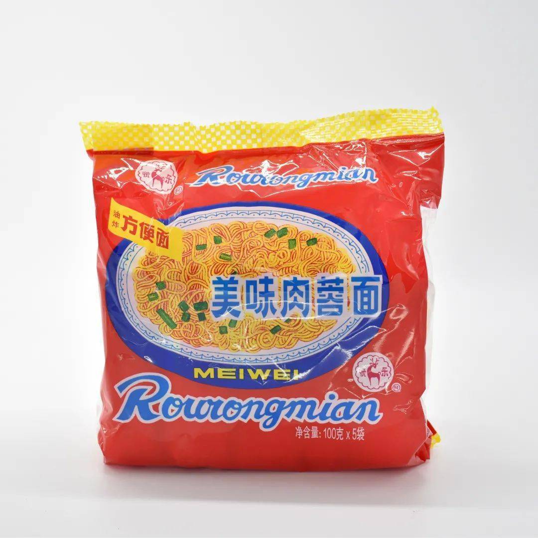量身定制韩版专用包装为了使冠生园方便面更能符合当地市场的销售