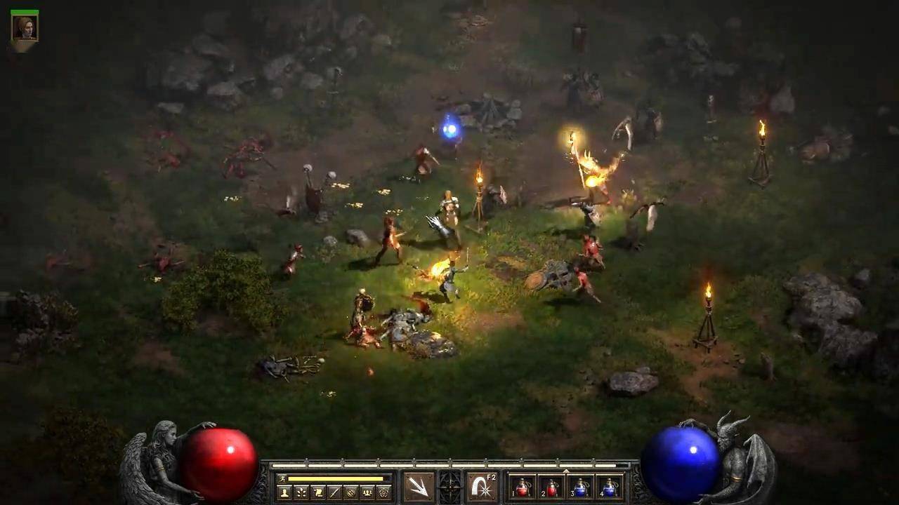 《暗黑破坏神2:重制版》刺客死灵法师演示 风采依旧_包括