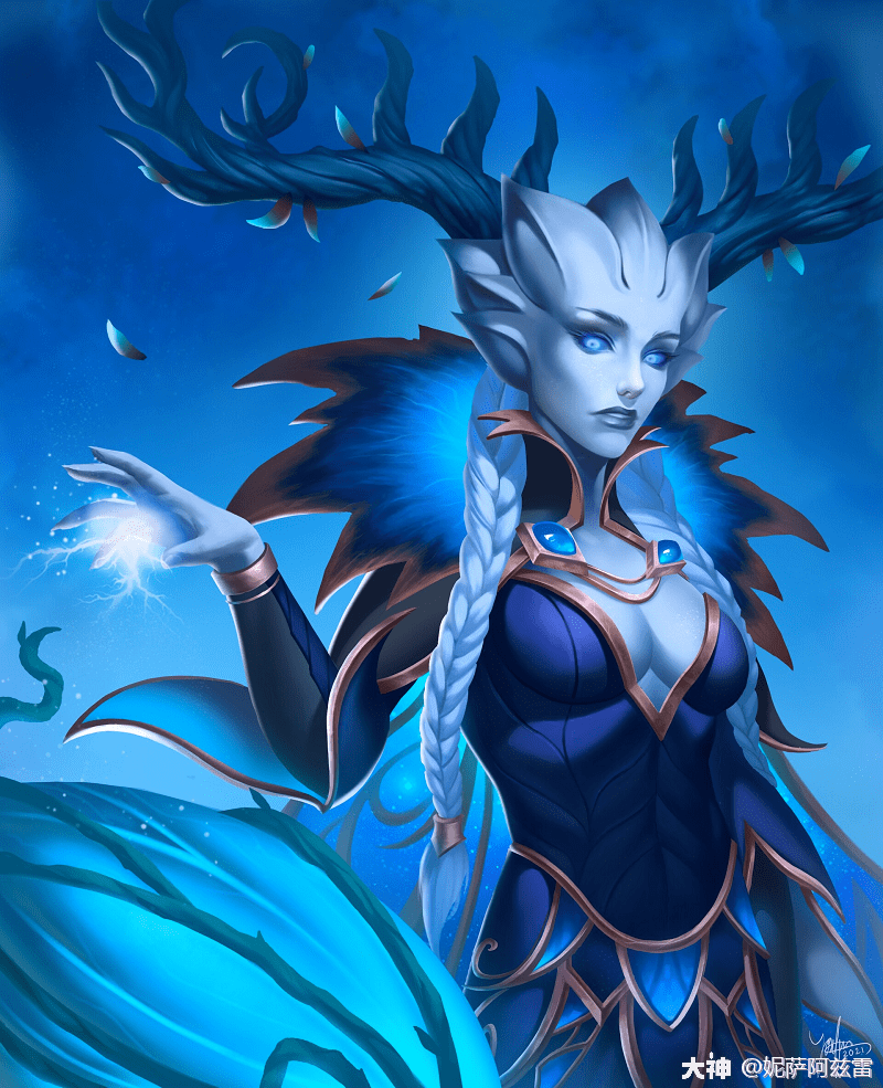 月神艾露恩和她都是初诞者创造的,但月神为何会成为泰坦我们难以知晓.