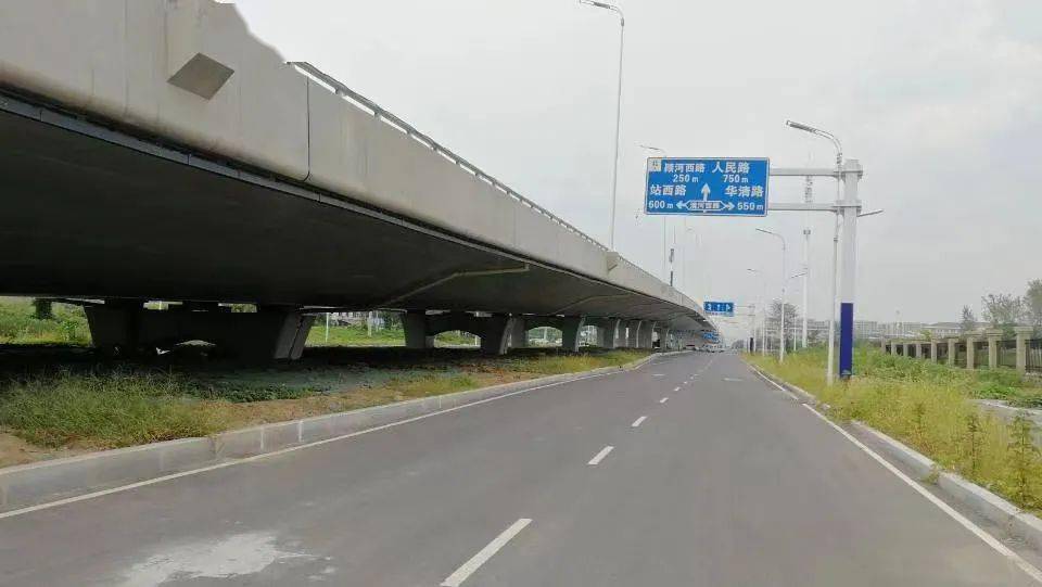 阜阳首条高架正式通车