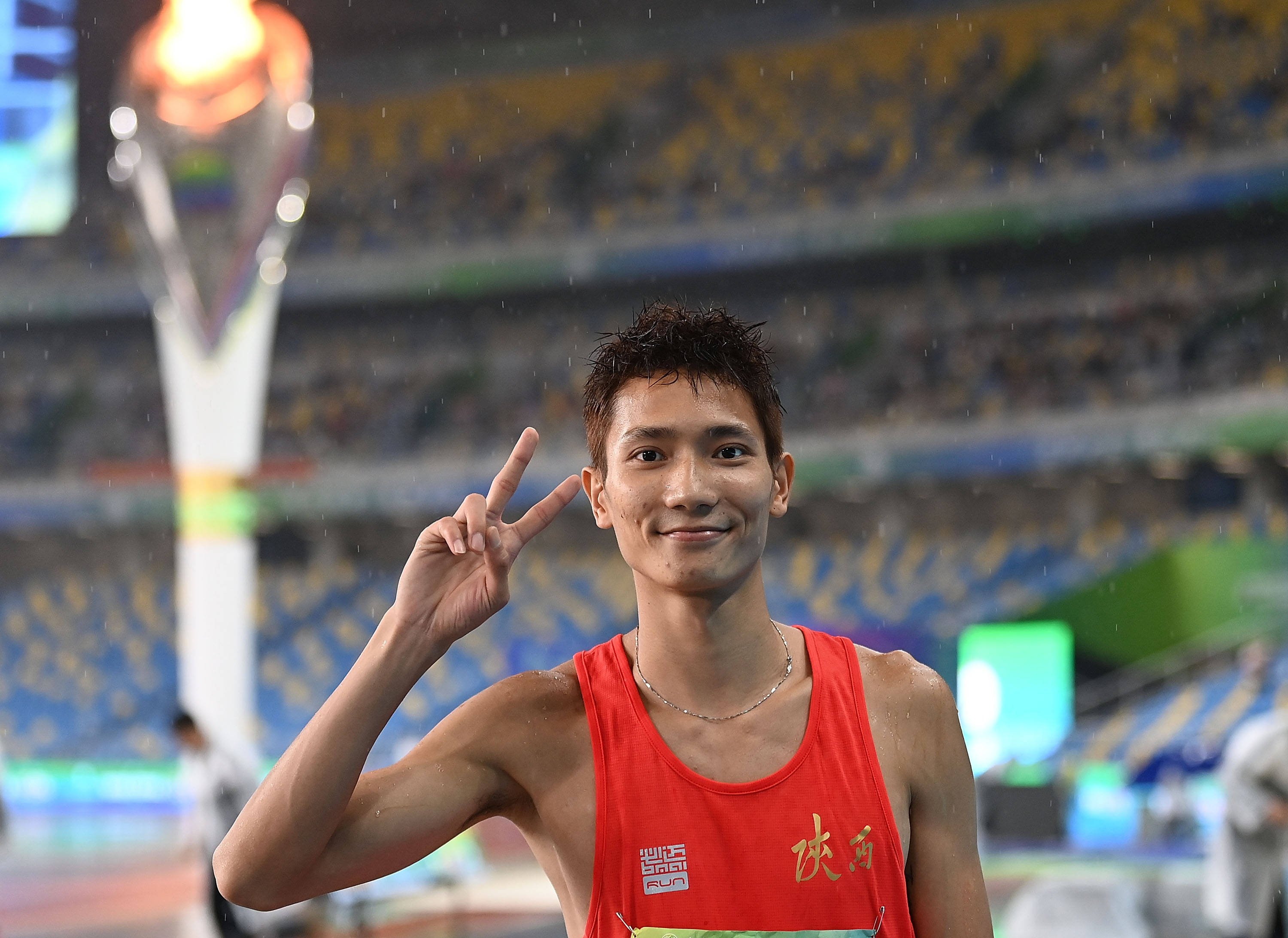 田径男子三级跳远决赛赛况