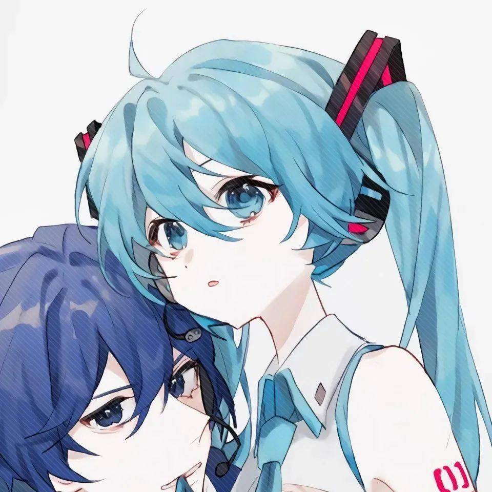 可爱情侣头像为你钟情倾我至诚