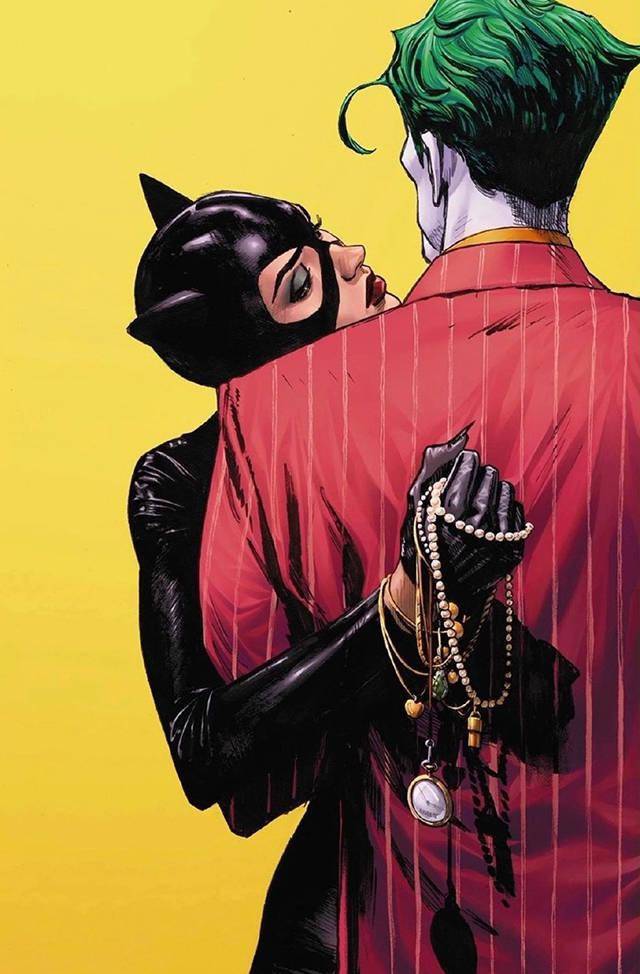 「蝙蝠侠/猫女」第9期变体封面公开