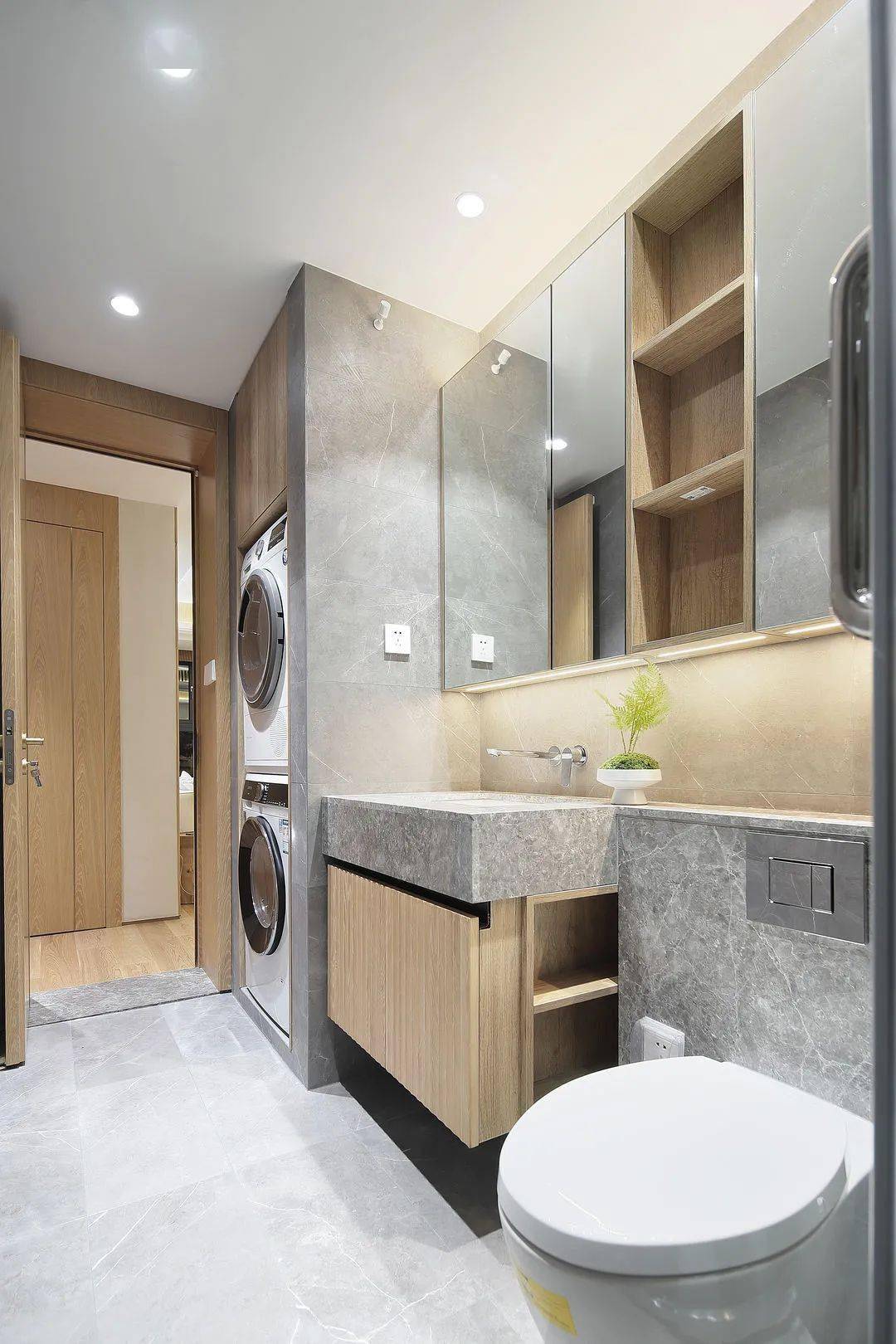 岁月静好是一种追求155㎡温馨大方洗衣房与卫生间并存治愈超多人